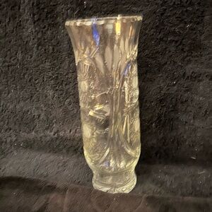 Elegant Clear Glass Vase
